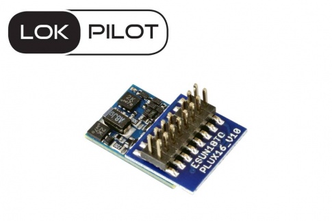 ESU 59824 LokPilot 5 micro DCC, PluX16, Gauge N, TT