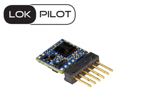 ESU 59827 LokPilot 5 micro DCC, 6-pin Direkt, Gauge N, TT