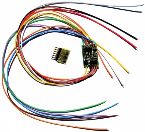 Fleischmann 85401 DCC Decoder and NEM-Plug.