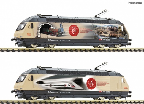 Fleischmann 731369 - Electric locomotive 460 019-3 “175 years of Swiss Railways”, SBB