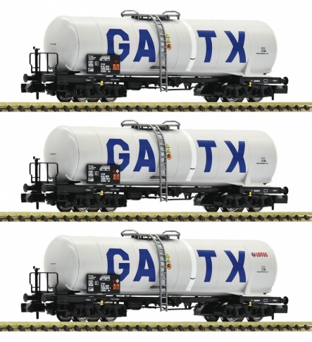 3 piece set tank wagons GATX