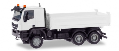 Herpa 013673 Minikit Iveco Trakker 6x6 Lorry White