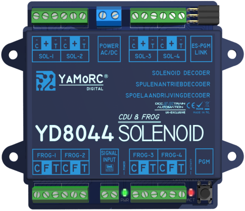 YaMoRC YD8044 CDU and Frog Soleniod
