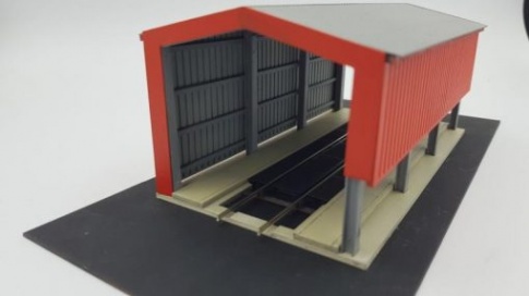 Railway Laser Lines RLL616IM Immingham Fuelling Shed – OO Gauge Kit
