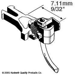 Kadee 17 NEM362 European Coupler Short 7.11mm (2pr)