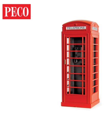 PECO LK-760 O gauge GPO Telephone Kiosk