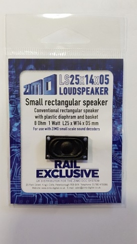 Zimo LS25x14x05 Small Rectangular Speaker