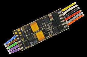 Zimo MX649F Smallest Wired Sound Decoder - 6-pin