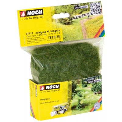 Noch 07112 Light Green Wild Grass XL 12mm (40g)
