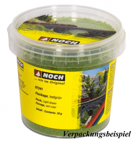 Nock 07241 Light Green Flock (30g)