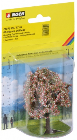 Noch 21570 Flowering Fruit Profi Tree 7.5cm