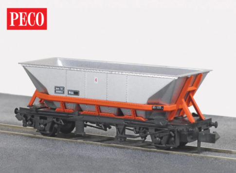 PECO NR-301 MGR Coal Hopper Wagon (TOPS 'HAA' BR Railfreight - Red Cradle)