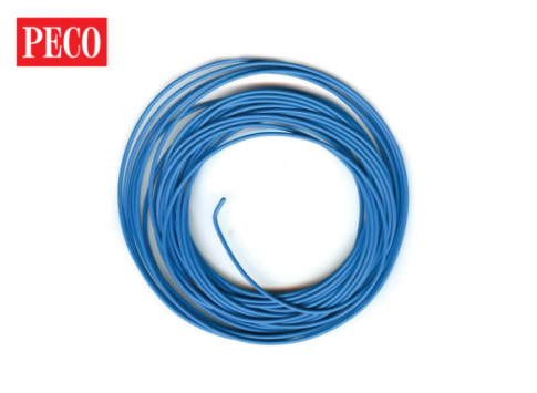PECO PL-38B Blue Connecting Electrical Wire (3 Amp, 16 Strand)
