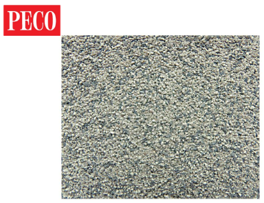 PECO - PS-305 P-Way Ballast, Grey Stone, Fine Grade, Weathered