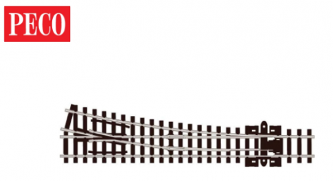 thumbnail image 2 of Peco OO Gauge Electrofrog Right-Hand Large Point (SL-E88) – Perfect For Realistic Track Layouts 2 of 3