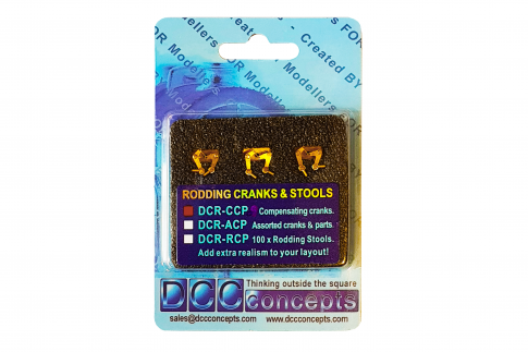 DCC Concepts Compensating Crank Pack 3 Cranks & Accessories