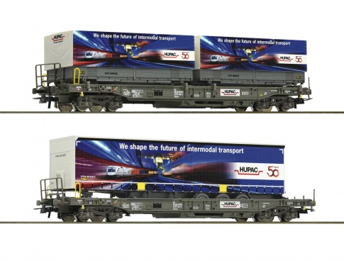 Roco 76198 2 piece set: Pocket wagons.