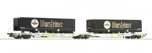 Roco 76436 - Articulated pocket wagon, AAE ''Warsteiner''