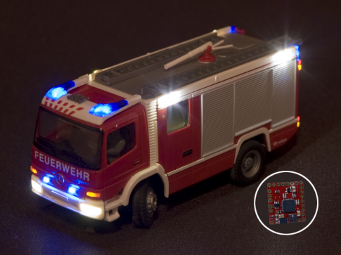 Blue light module MB2 Car System Fire Brigade Police