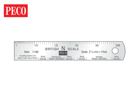 PECO SL-320 N Scale Rule