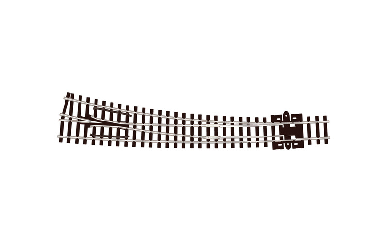 Peco Streamline SL-386 N Gauge Insulfrog Curved Turnout Right Hand