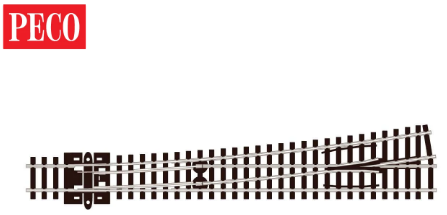 Peco Streamline Sl 3 N Gauge Insulfrog Large Radius Turnout Right Hand Dcctrainautomation Co Uk
