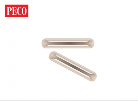 PECO SL-710FB - O gauge Code 143 Metal Rail Joiners for Flat Bottom Rail