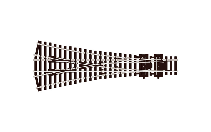 Peco Products SL-E383F Scissors Crossing, Medium Radius
