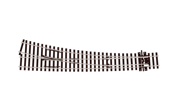 Peco SL-E186 OO Gauge Code 75 Curved Right Hand Electrofrog Point | UK