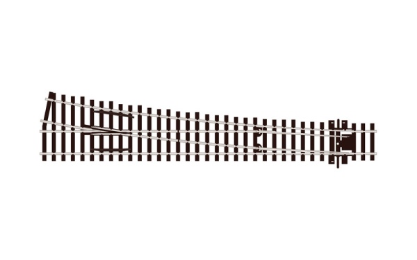 Peco SL-E188 OO/HO Code 75 Right Hand Large point with Electrofrog