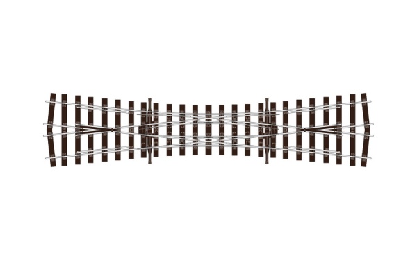PECO SL-U1190 Steamline OO Bullhead C75 Double Slip