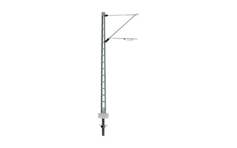 0 Mainline mast, lattice-type, with bracket