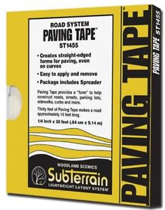 Woodland Scenics Road System Paving Tape ST1455