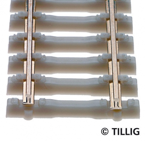 TILLIG 85134 470MM CONCRETE SLEEPER FLEXIBLE TRACK