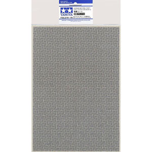 TAMIYA DIORAMA SHEET (GRAY BRICK A)