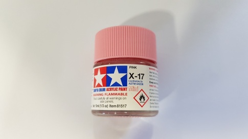 Tamiya MINI X-17 PINK Acrylic Paint 10ml