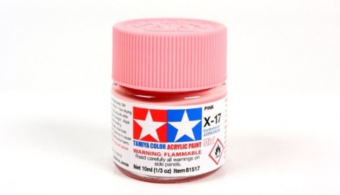 Tamiya MINI X-17 PINK Acrylic Paint 10ml