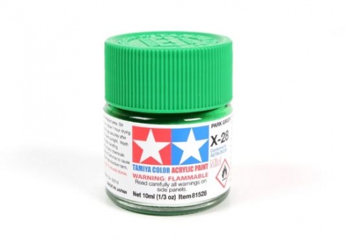 Tamiya MINI X-28 PARK GREEN Acrylic Paint 10ml