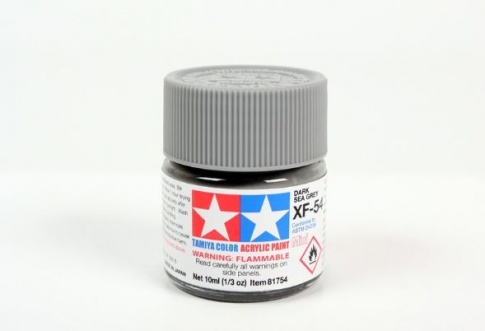 Tamiya MINI XF-54 DARK SEA GREY Acrylic Paint 10ml