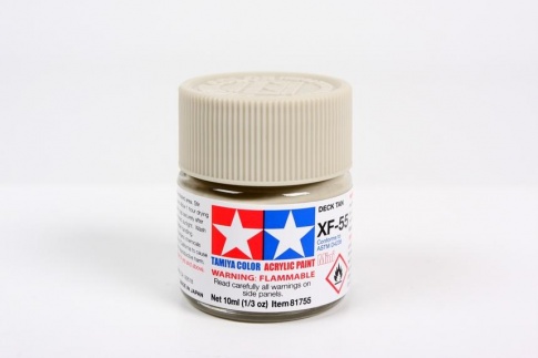 Tamiya MINI XF-55 DECK TAN Acrylic Paint 10ml