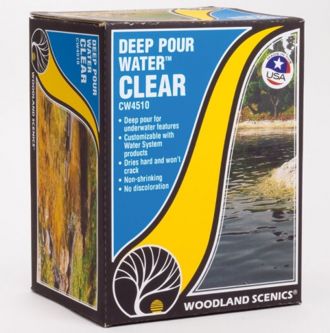 Woodland Scenics CW4510 Deep Pour Water in Clear