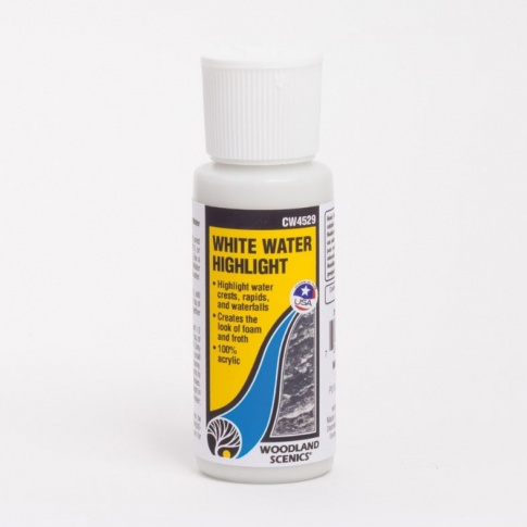 Woodland Scenics CW4529 White Water Highlight Water Tint