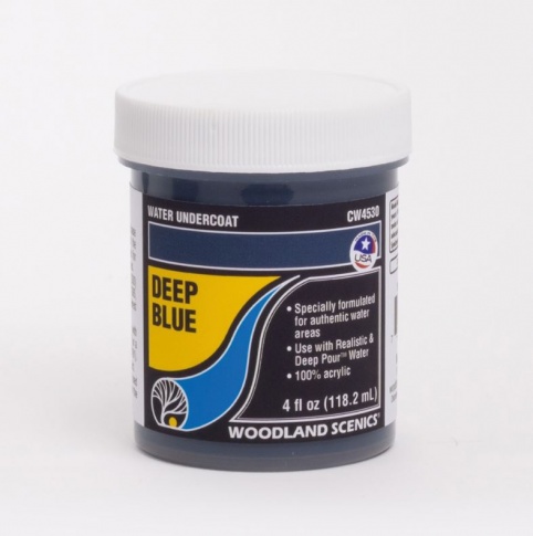 Woodland Scenics CW4530 Deep Blue Water Undercoat