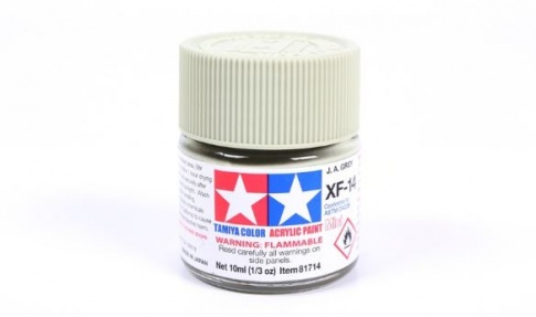 Tamiya MINI XF-14 JAPANESE ARMY GREY Acrylic Paint 10ml