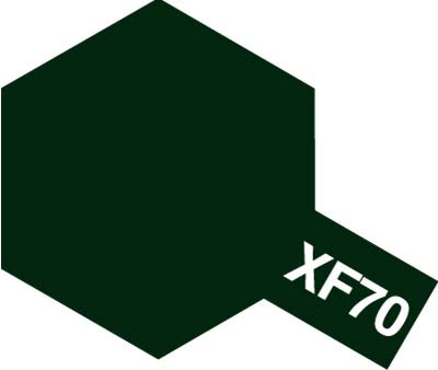 Tamiya MINI XF-70 DARK GREEN 2 Acrylic Paint 10ml