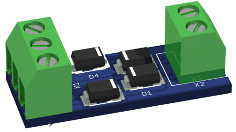 YaMoRC YD6941 2 pcs Motor to Dual-Output Interface