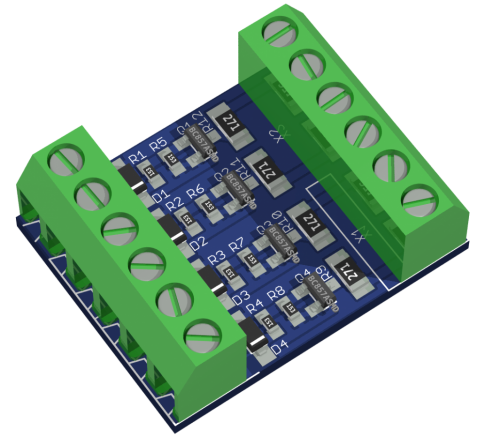 YaMoRC YD6942 2 pcs Common Anode to Common Cathode Interface