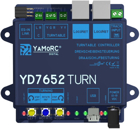 YD7652 Digital Turntable Controller - dcctrainautomation.co.uk