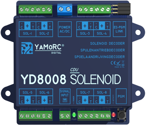 YaMoRC YD8008 CDU Soleniod