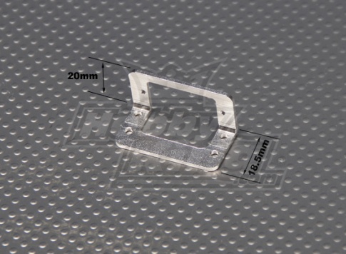 Aluminum Mounting Bracket for 9g Servos (1pc)